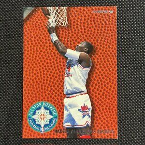 1994-95 Fleer - All-Star Weekend Insert #20 Hakeem Olajuwon Houston Rockets HOF